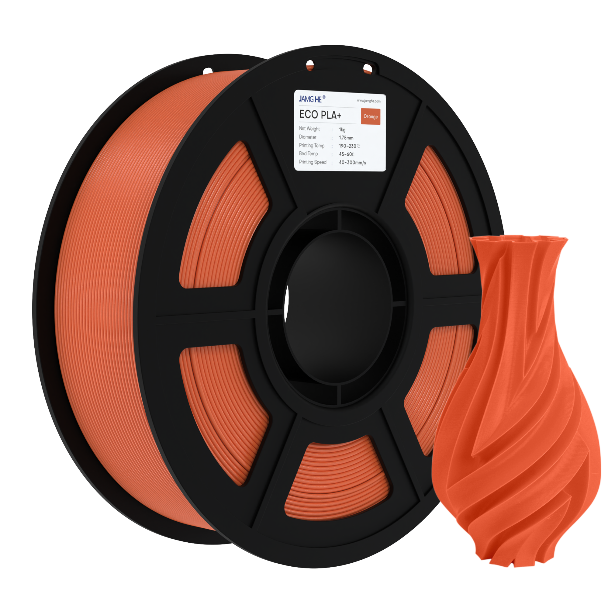 Eco-Friendly 1.75mm PLA filament spool