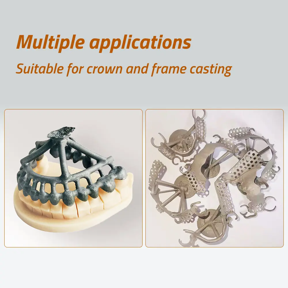 crown and frame casting resin